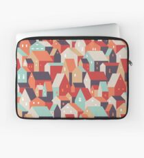 Funda para portátil Pequeña ciudad.