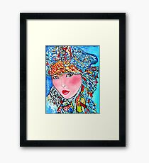 LUNA Framed Print