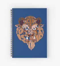 beast Spiral Notebook