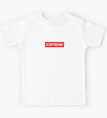 Supreme Box Logo - "Pixel Supreme" Kids Tee