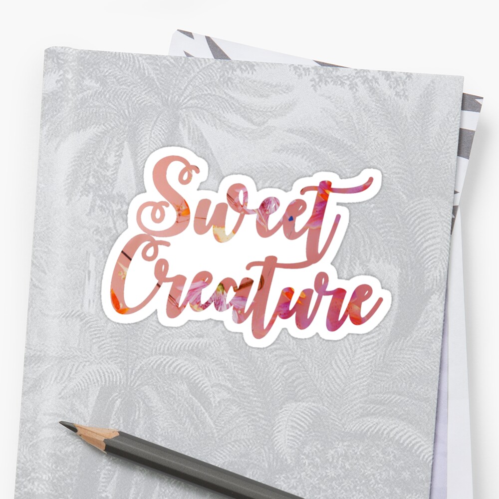 "Sweet Creature" Stickers by retr0babe | Redbubble