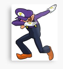 Lámina metálica Waluigi Dab