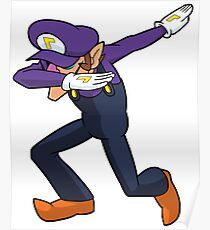 Waluigi Dab Poster
