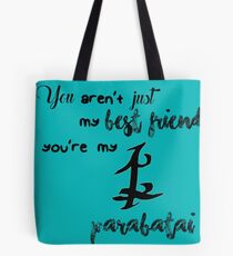 Parabatai Print (The Mortal Instruments Cassandra Clare) Tote Bag