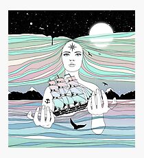 Journey to A Greater Existence (Your Life On Your Hands) Photographic Print
