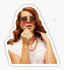 bad lana Sticker