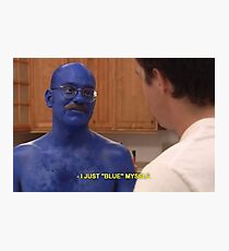 Tobias Funke Blue Himself Photographic Print