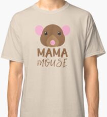 Mama mouse (with matching baby mouse and papa mouse) Classic T-Shirt