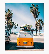 Combi van surf Photographic Print