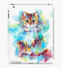 Watercolor cat 2018 iPad Case/Skin