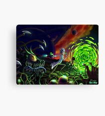 Run | Rick and Morty Canvas Print