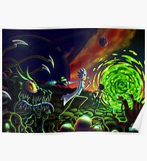 Run | Rick and Morty Poster