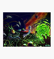 Run | Rick and Morty Photographic Print