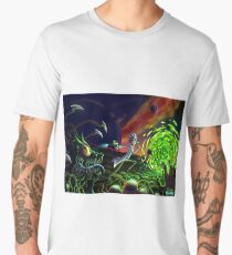 Camiseta premium para hombre Correr | Rick y Morty