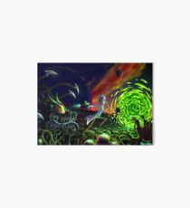 Run | Rick and Morty Art Board Print