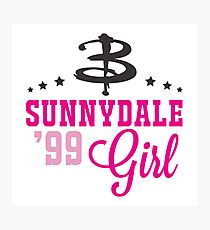 Sunnydale Girl Photographic Print