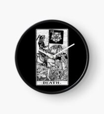 Death Tarot Card - Major Arcana - fortune telling - occult Clock