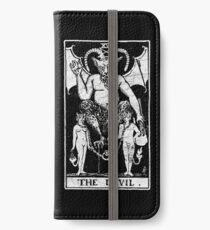 Vinilo o funda para iPhone La carta del Tarot del Diablo - Arcana mayor - adivinación - oculta