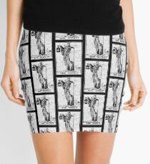 The Hermit Tarot Card - Major Arcana - fortune telling - occult Mini Skirt