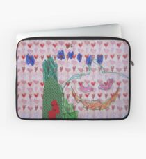 Mausi Kinderbild Wolken Baum Kuerbis Laptoptasche