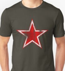 Vintage Soviet Russian Retro Red Star T-Shirts Unisex T-Shirt
