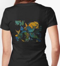 Fishing ecology Women's Fitted T-Shirt