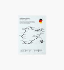 The Nurburgring - Nordschleife Art Board