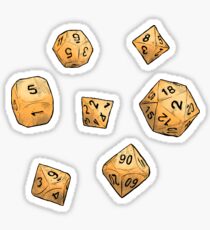 Rolling the Dice Sticker