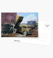 Fordson cement lorry. Postcards