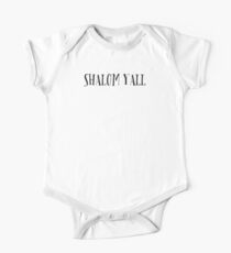 Shalom Y’all One Piece - Short Sleeve