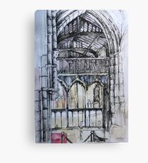 Inside Leicester Cathedral Canvas Print