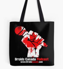 Droids Canada Podcast Logo Tote Bag