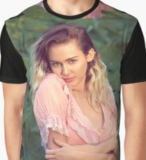 Miley Cyrus - Malibu Photoshoot Graphic T-Shirt