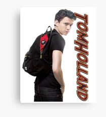 Lienzo metálico Tom Holland