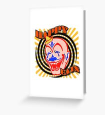 Vampire Clown... Very Hungry. Greeting Card