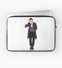 Minimalist Eleventh Doctor Laptop Sleeve