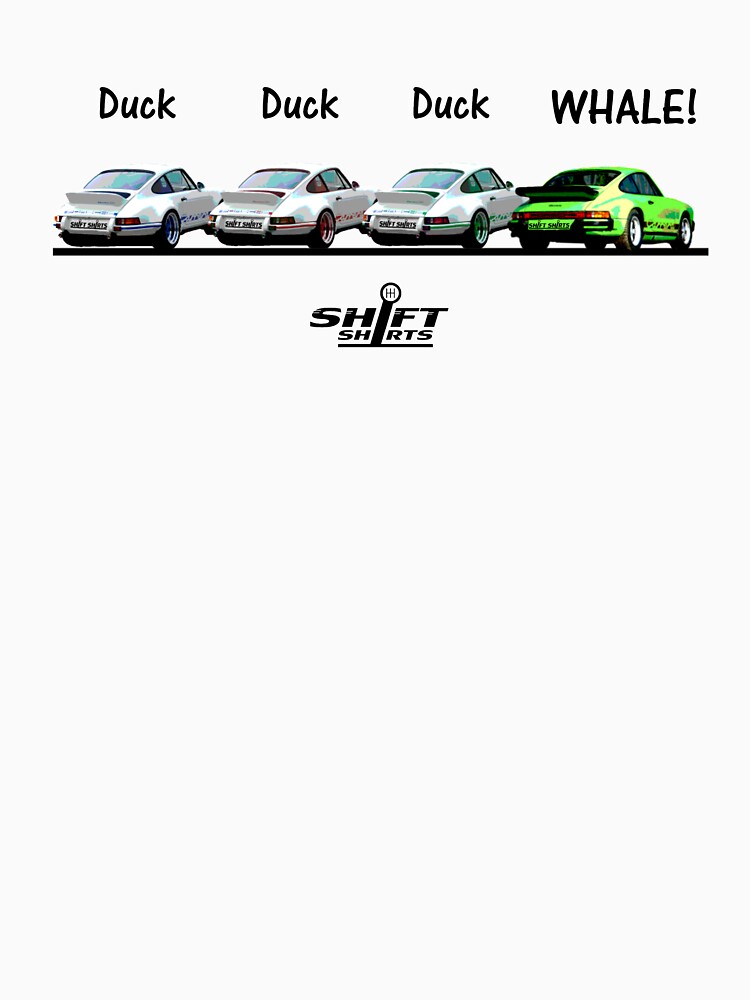 Duck Duck Whale - Porsche 911 Aircooled Inspired by ShiftShirts