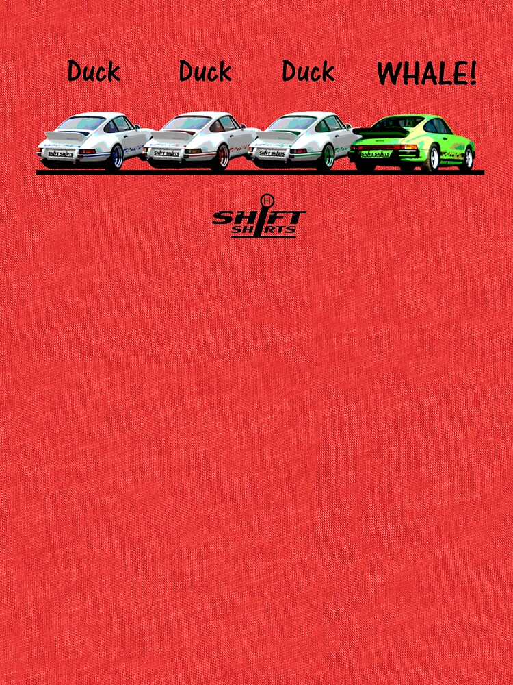 Duck Duck Whale - Porsche 911 Aircooled Inspired by ShiftShirts