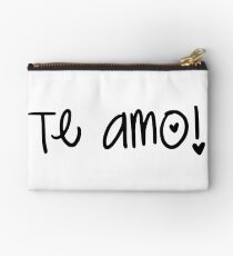 Te Amo Studio Pouch