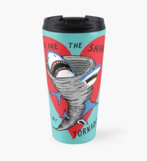 Shark To My Tornado Travel Mug