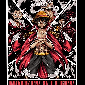 ONE PIECE MONKEY D LUFFY ANIME GEAR 5 Poster for Sale by Asher-Knight