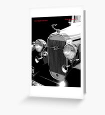1932 Buick Saloon Greeting Card