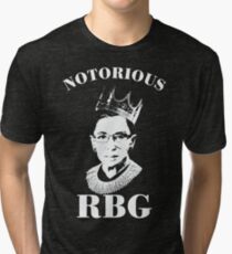 Camiseta de tejido mixto Notorious RBG Shirt