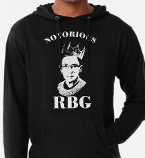 Berüchtigtes RBG-Hemd Leichter Hoodie
