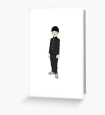 mob psycho 100 Greeting Card