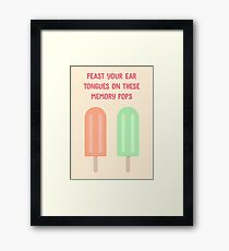 Community | Britta Perry | Feast Your Ear Tongues Framed Print