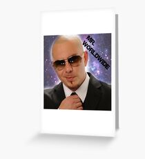 Mr.Worldwide / Pitbull / Grußkarte