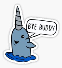 Bye Buddy Sticker