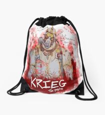 voices in my head Drawstring Bag