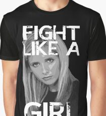Fight Like A Girl Graphic T-Shirt